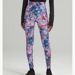 NWT Lululemon Base Pace 28” High Rise Running Tight, Brushed Nulux, Size 12